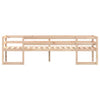 ' Bed Frame 90x190 Solid Wood Pine D2R7