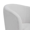 Teddy Wool Swivel Chair Round Back Accent Tub Upholstered Armchair Single Sofa