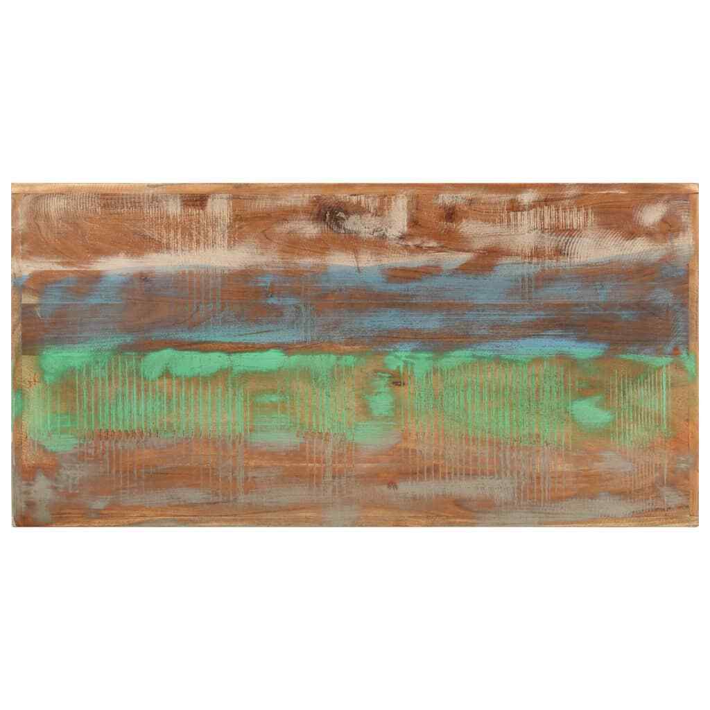 Bar Table 110x55x107 Solid Wood Reclaimed and V1Y3