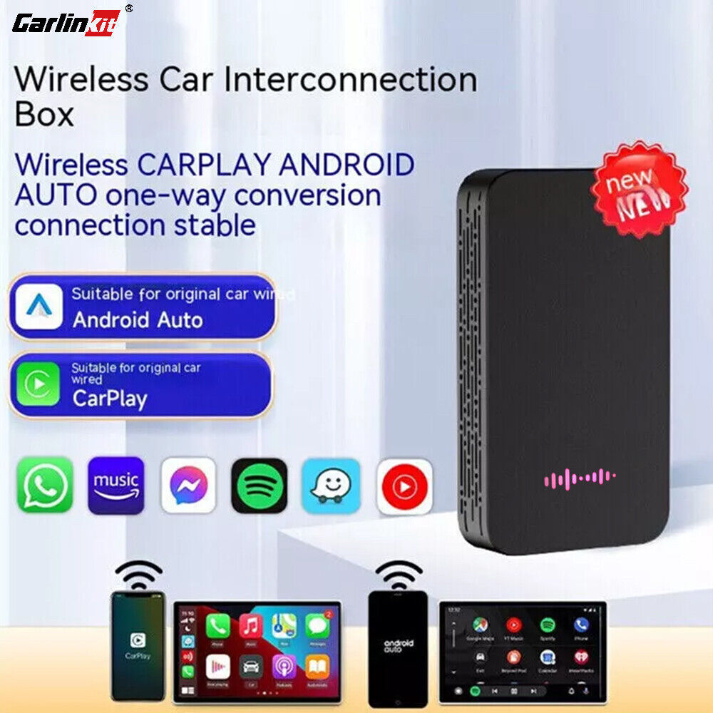 CarPlay Box/X2air Wireless Apple CarPlay Android Auto adapter 2024 UK Sealed
