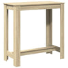Bar Table Sonoma Oak 102x50x103.5 Engineered Wood T4P9