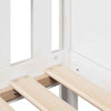 ' House Bed Frame White 80x200 Solid Wood Pine W3R6