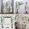 Artificial Wedding Rose Flower Row Top Table Backdrop Arch Arrangement Wall Deco
