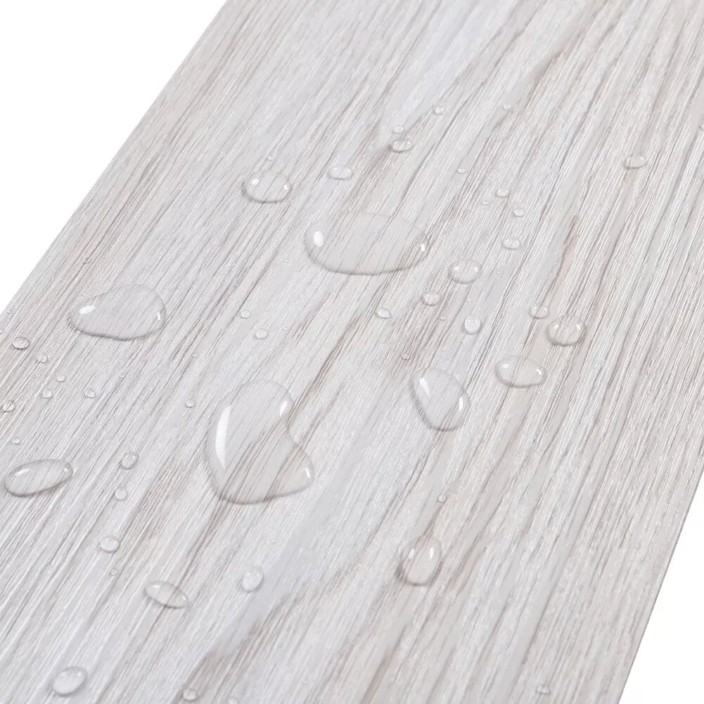 36pcs Self-adhesive PVC Flooring Planks Tiles Natural Flooring Tile 5m² Coverage