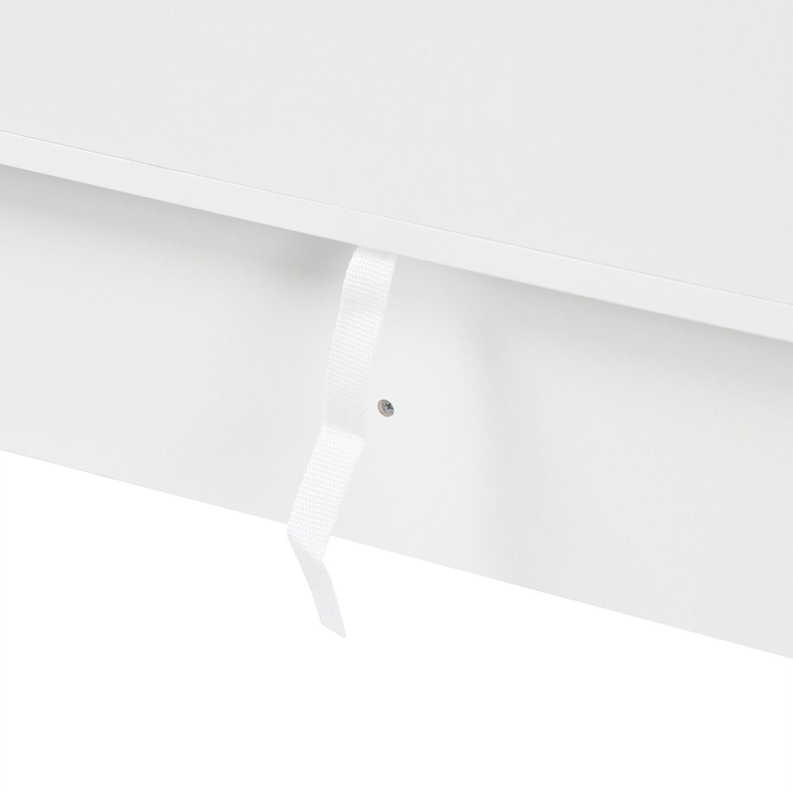 Dressing Table Vanity Makeup Desk with LED Mirror Adjustable Lights 2 Drawers