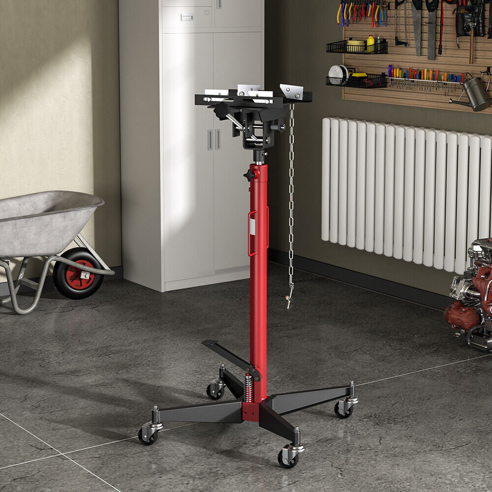 0.5 Ton Vertical Hydraulic Transmission Gearbox Jack Lift Car Auto Garage Tonne