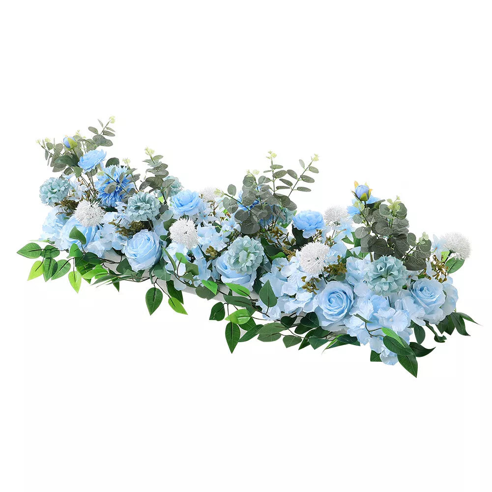 Artificial Wedding Rose Flower Row Top Table Backdrop Arch Arrangement Wall Deco