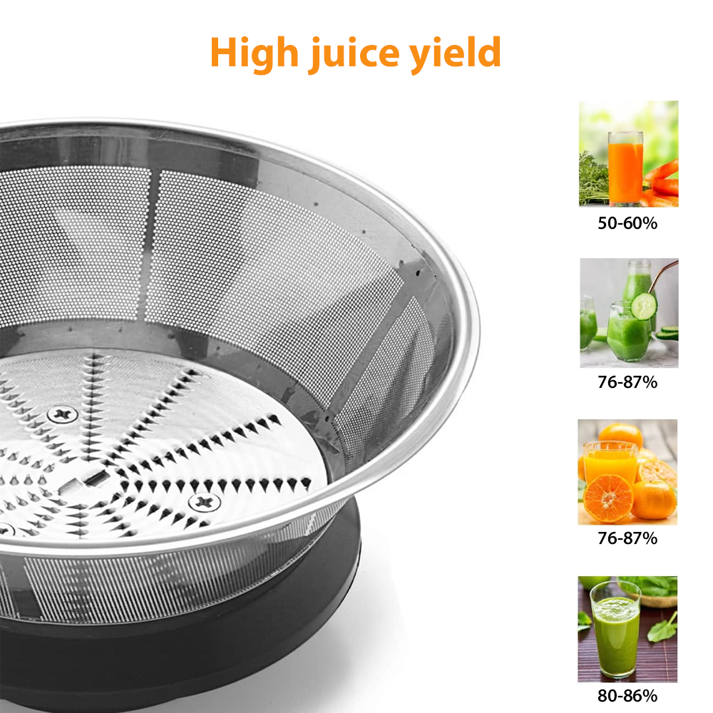 800W Juicer Machine Fruit Veg&Citrus Centrifugal 2 Speeds Electric Extractor UK