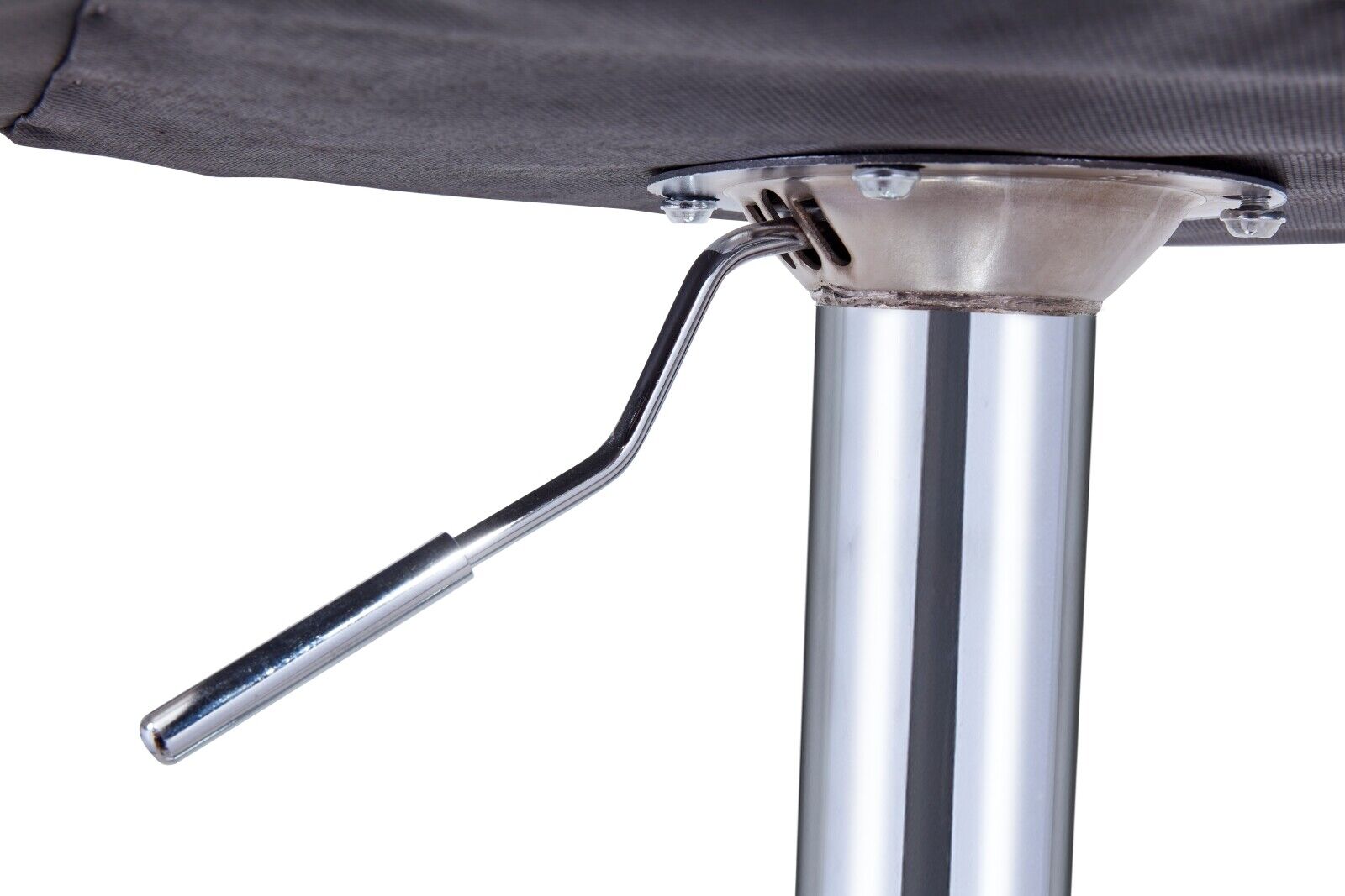 Bar Stools Set of 2 PU Leather Swivel Height Adjustable Bar Chairs With Backrest