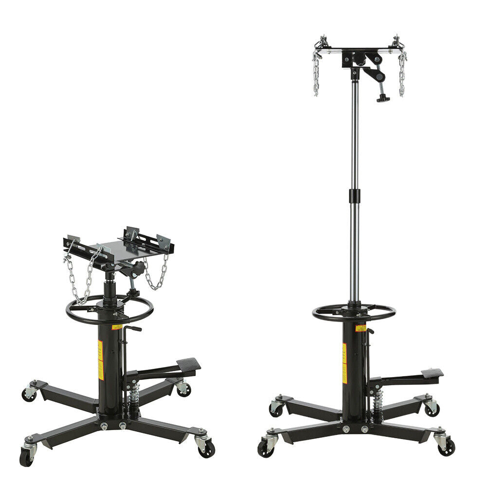 0.5 Ton Heavy Duty Hydraulic Transmission Jack Gearbox Lift Auto Garage Lifter