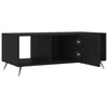 BaraSh Coffee Table,Wood Coffee Table with Storage Shelf,Center Tea Table J1N4
