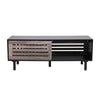 120cm Sliding Door Stand Cabinet Cupboard Media Entertainment Storage Table