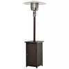 12KW Patio Gas Heater Freestanding Warm Wicker Rattan Courtyard Outdoor Garden