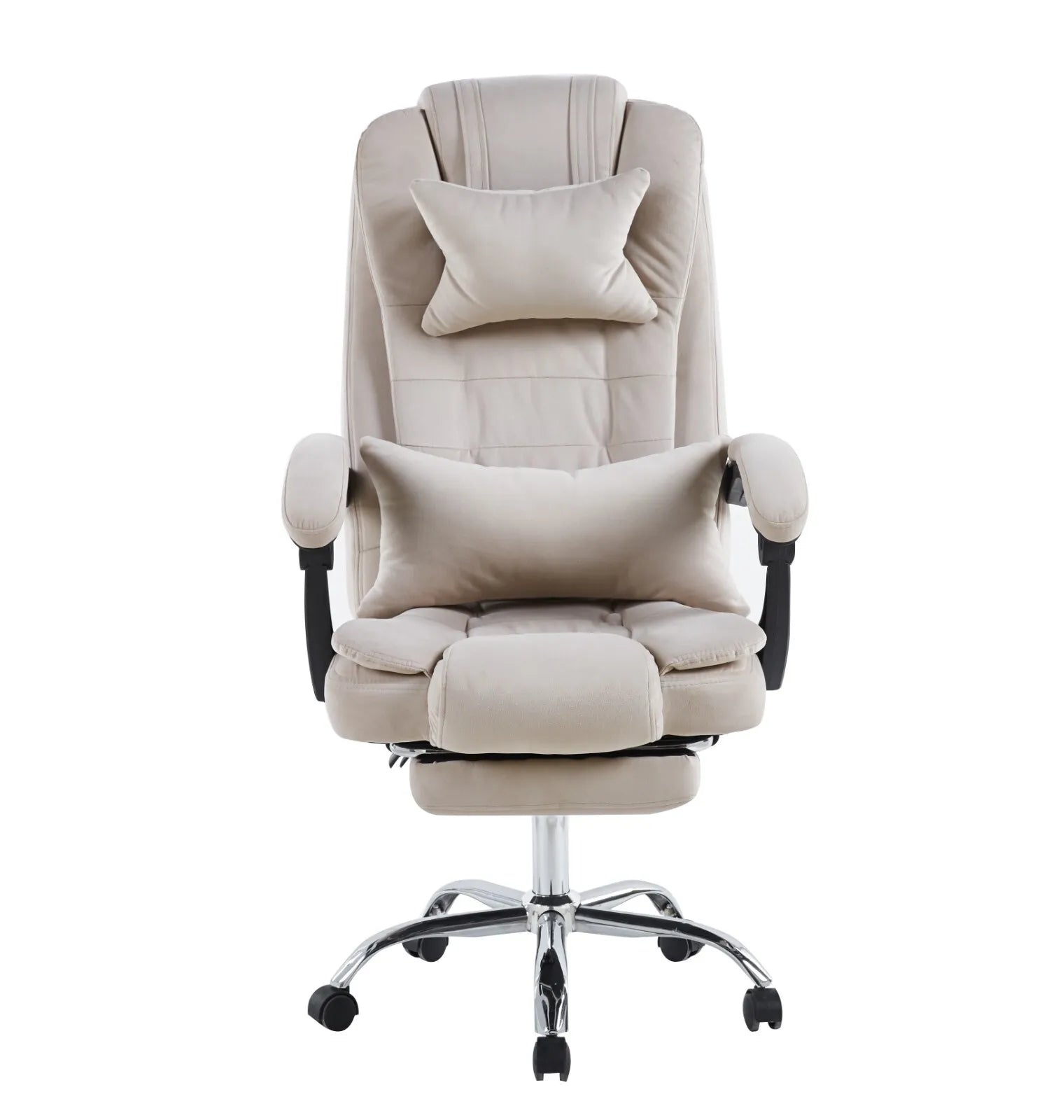 Velvet Office Chair Recliner Swivel Ergonomic Executive PC Computer Desk Chairs