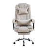 Velvet Office Chair Recliner Swivel Ergonomic Executive PC Computer Desk Chairs