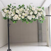 Artificial Wedding Rose Flower Row Top Table Backdrop Arch Arrangement Wall Deco
