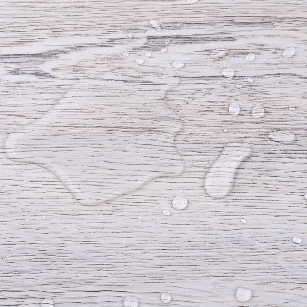 36 x Wood Grain Planks Self Adhesive Flooring Tiles Plank PVC Floor Rustic White
