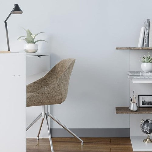 1 Drawer Dressing Table Wooden Vanity Computer Desk Bedroom Furniture Office Ptj