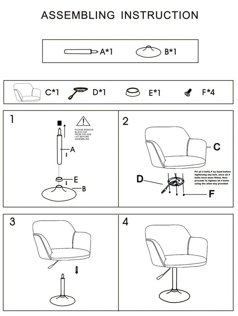 "TURIN" FAUX GREY LEATHER STYLE HAIRDRESSER SWIVEL CHAIR BEAUTY SALON FURNITURE (TURIN SALON)