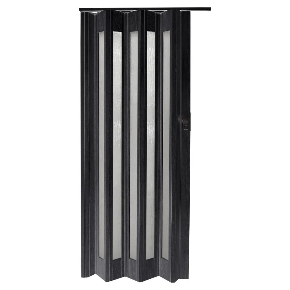 Internal Bi Folding Concertina Accordion Door PVC Sliding Divider Doors Bathroom