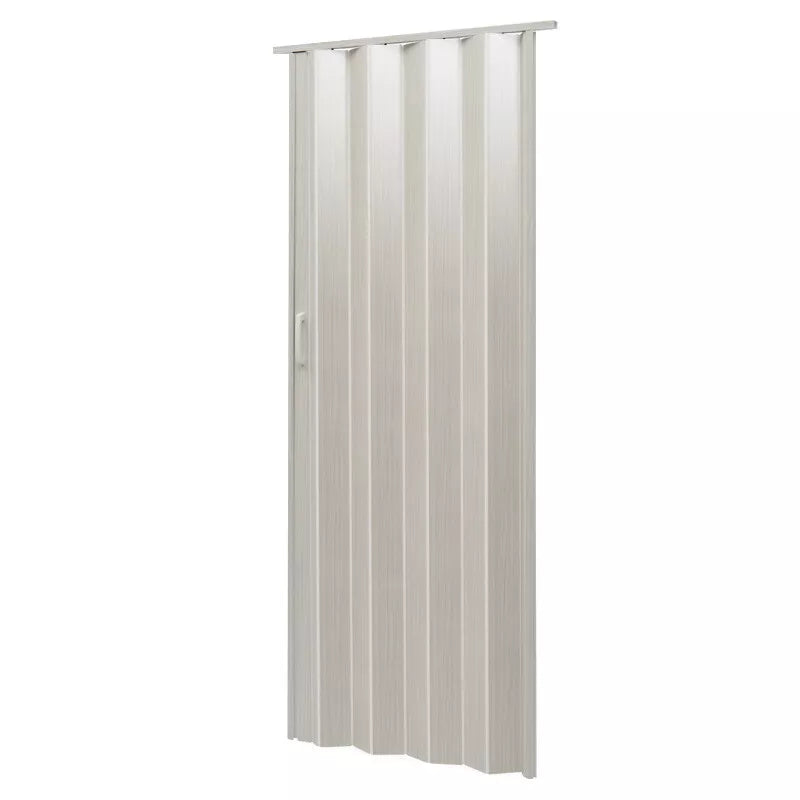 Internal Bi Folding Concertina Accordion Door PVC Sliding Divider Doors Bathroom