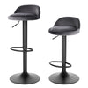 2/4/6x Velvet Padded Bar Stools Swivel Gas Lift Adjustable Height Pub Cafe Chars