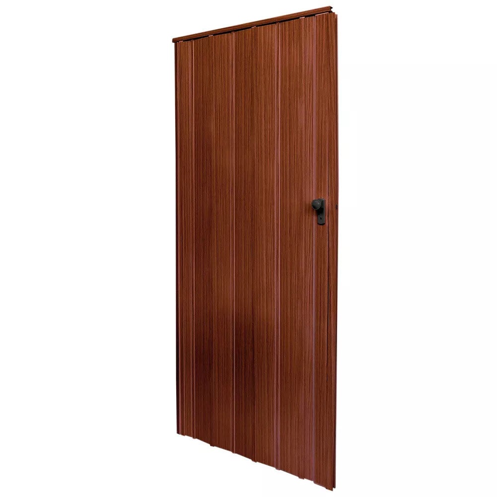 Internal Bi Folding Concertina Accordion Door PVC Sliding Divider Doors Bathroom