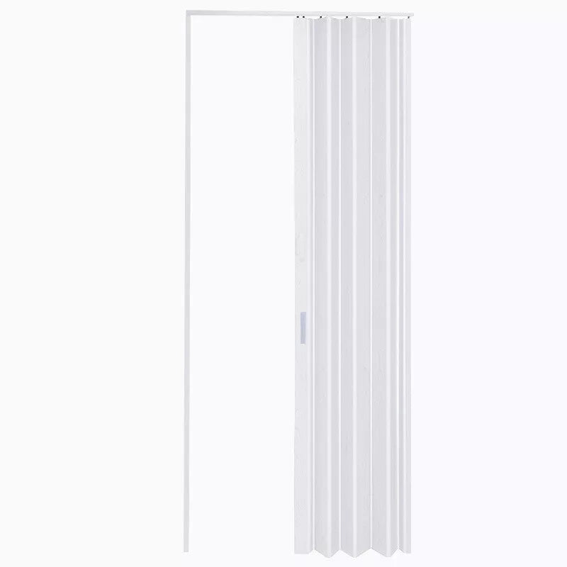 Internal Bi Folding Concertina Accordion Door PVC Sliding Divider Doors Bathroom