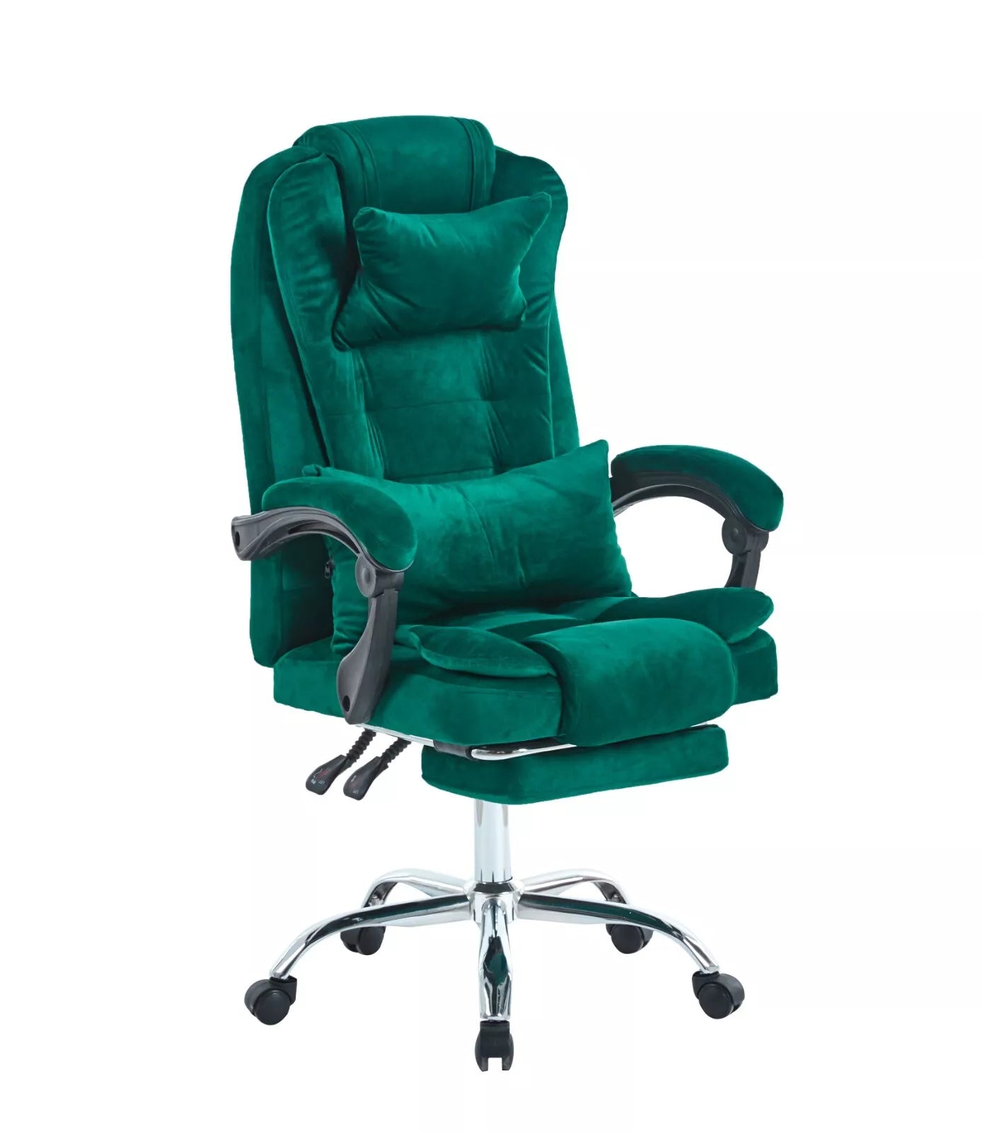 Velvet Office Chair Recliner Swivel Ergonomic Executive PC Computer Desk Chairs