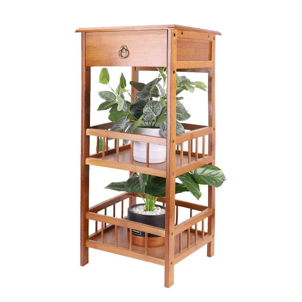 Luxuary Bedside Tables Nightstands Drawers Storage Room Kids Book Shelf Table