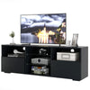 Modern TV Unit TV Stand Media Cabinet Sideboard Storage with LED RGB Lights