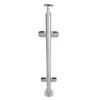 Stainless Steel Garden Fence Railing Balustrade Post Mid/Corner/End Post w/Clamp