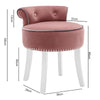 Fabric Dressing Table Chair Vanity Stool Piano Stool Dining Chair Makeup Bedroom