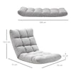 Adjustable Lazy Floor Sofa Chair Lounge Seat Gaming Couch Bed for Living Room