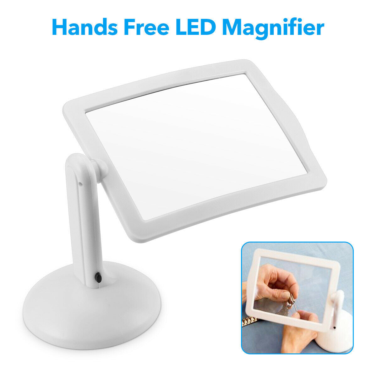  Magnifying Glass Stand With Light