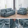 1/2/3 Seater Elastic Floral Sofa Covers Slipcover Settee Stretch Couch Protector