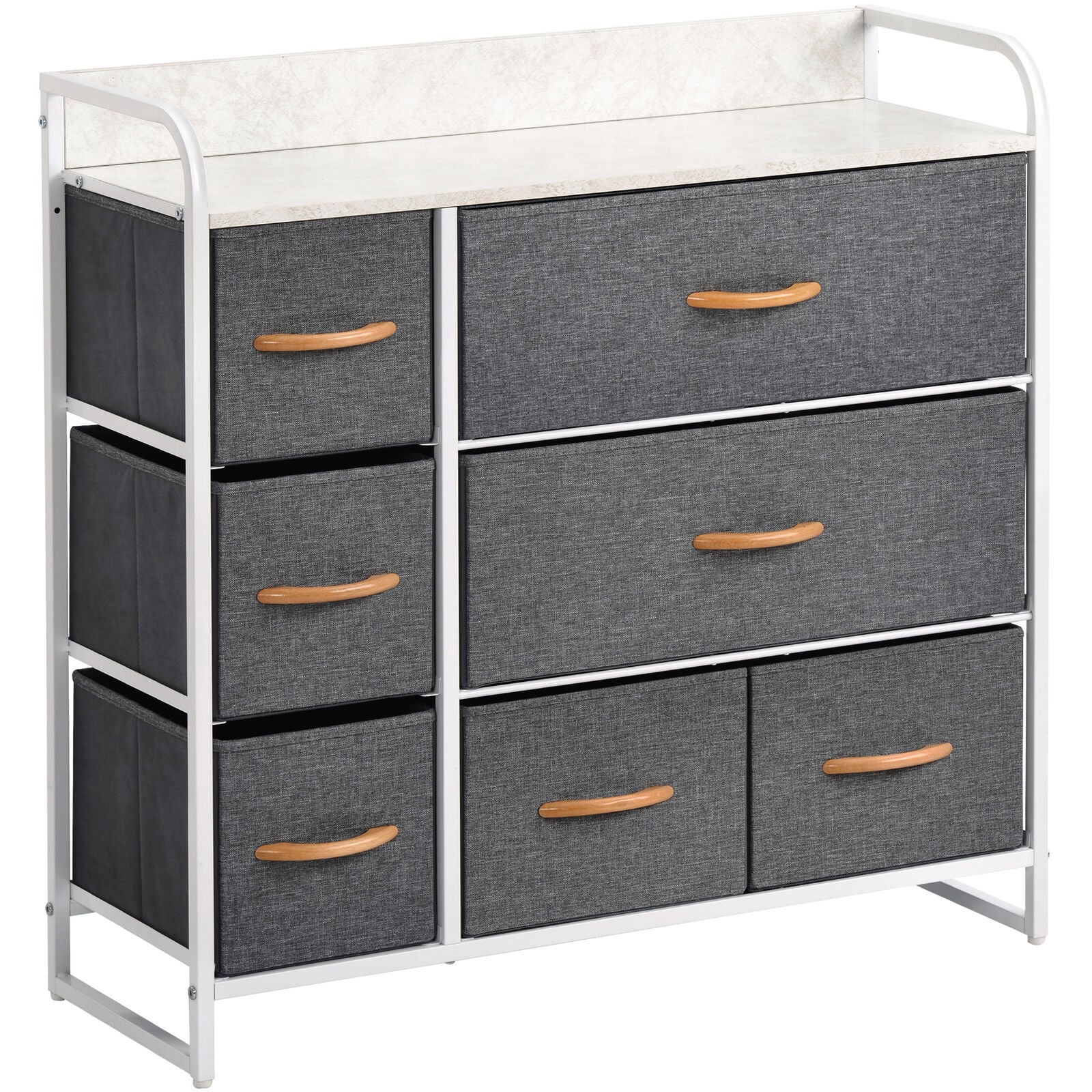 Chest of Drawers Unit Cabinet with 7 Drawers Storage Bedroom Furniture Home