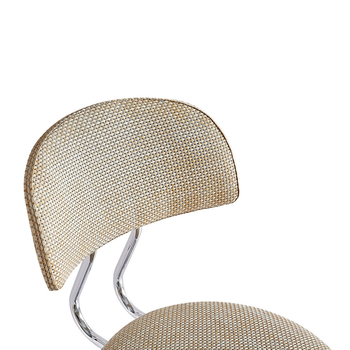 Bar Stools x2 Beige Swivel Barstools Gas Lift Rest Pub Chairs Kitchen Breakfast