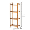 3/4/5Tier Wooden Organizer Bookcase Bookshelf Shelving Storage Rack Corner Shelf