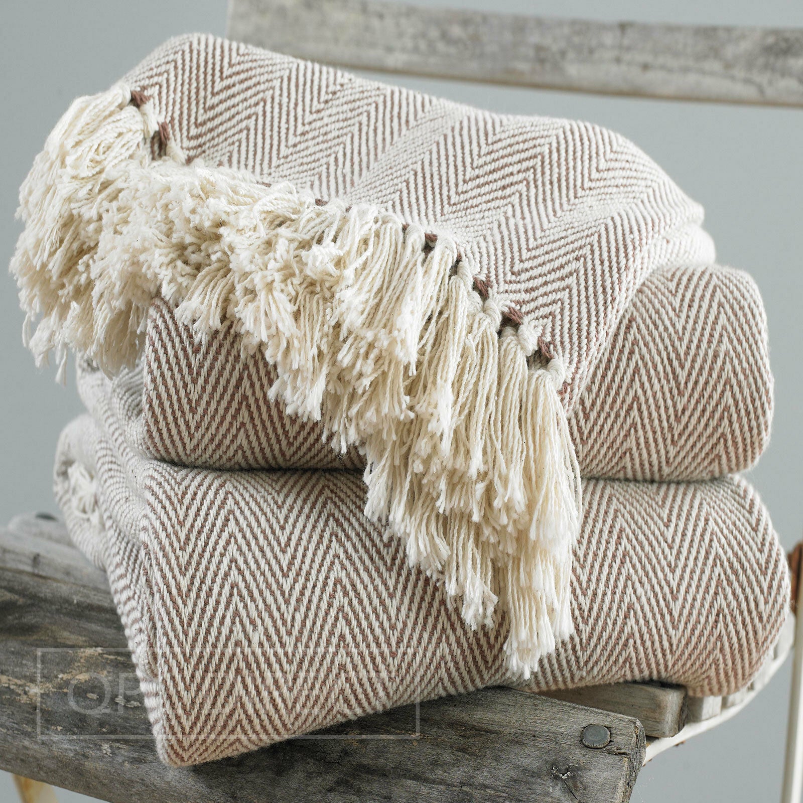 Large & XL Cotton Traditional Como Safi Blanket Home Chair / Sofa / Bed Throws