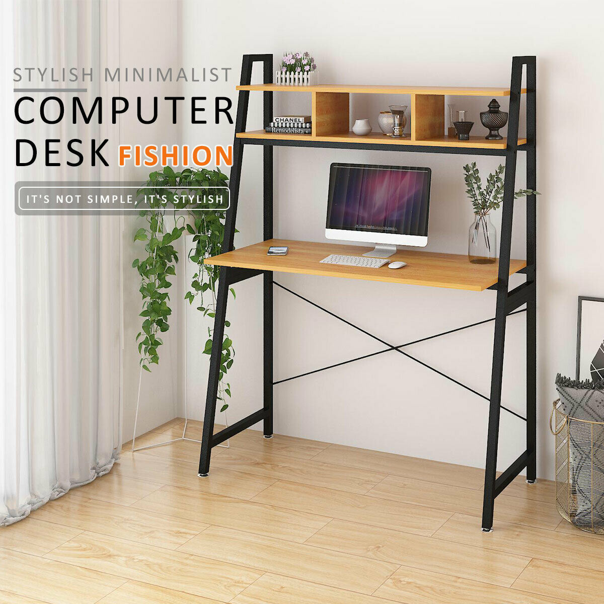 Wooden computer desks on sale for home