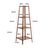 Bamboo 2/3/4 Tier Tall Plant Stand Pot Holder Garden Flower Rack Display Vintage