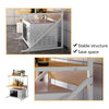 3 Tier Kitchen Shelf Microwave Oven Rack Stand Storage Metal Condiment Cabinet