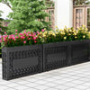 In/Outdoor Artificial Fake Flowers Plants For Window Box Plants Garden Porch UK