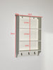 3 Tier Floating Wall Shelves Display Storage Shelf Wall Mounted Wood Unit Rack