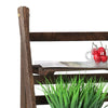 4 Tier Ladder Book Shelf Bookcase Garden Flower Plant Pot Display Rack Wooden