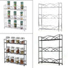 3 TIER WALL MOUNTED/FREE STANDING SPICE RACK HERB HOLDER 21 JARS KITCHEN STORAGE