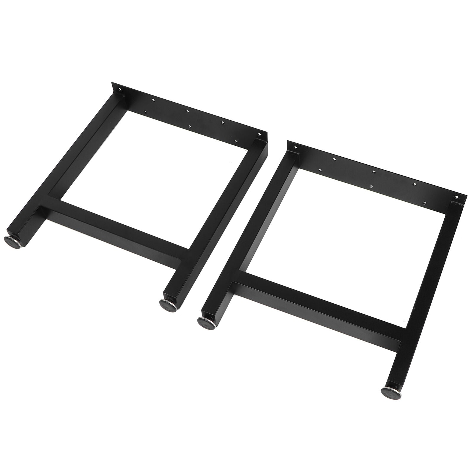 2X Industrial Table Legs Metal Stand Square Box Frame Bench Coffee Desk Leg Feet