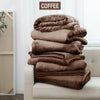 Fleece Throw Blanket Large Sofa Bed Thick Warm Faux Fur Mink Double & King Size