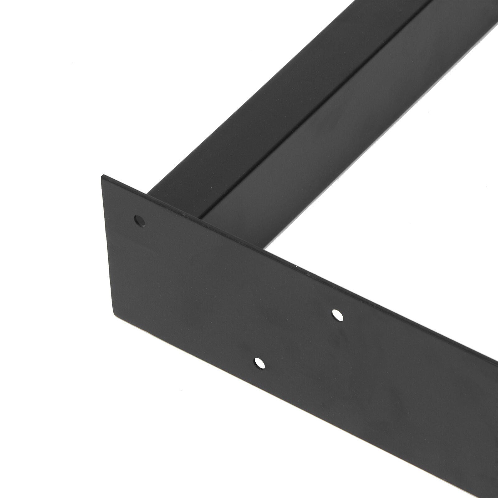 2X Industrial Table Legs Metal Stand Square Box Frame Bench Coffee Desk Leg Feet